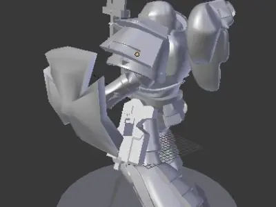 Galactic Paladin Assault Commander 3D Print 3D print model