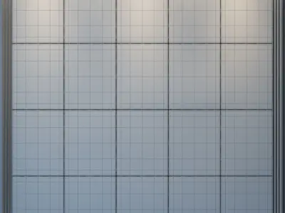 Wall panels Boiserie 3D model