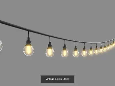 Vintage Lights 3D Model Pack