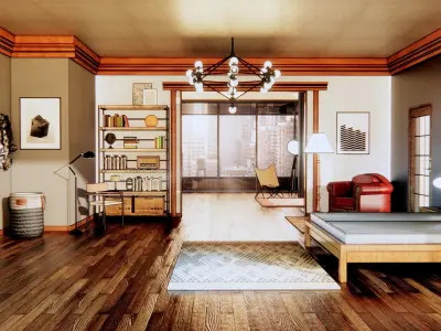 Livingroom interior  3D model