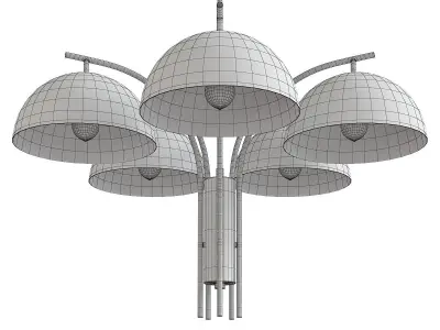 MARCEL CHANDELIER Low-poly 3D model
