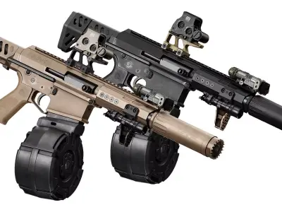 GENESIS ARMS GEN 12 PDS Low-poly 3D model