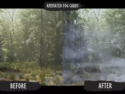 Smoke - Fog VFX Low-poly 3D model