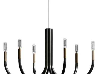 Dainolite Wand Chandelier 3D model