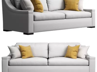 Wesley Hall - Lowell Sofa 3D model