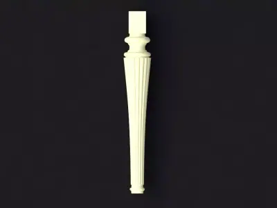 leg High quality 3d models for processing on a cnc machine 3D model buy