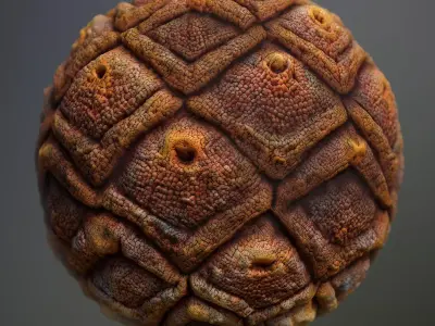 Material Skin Alien 24 Seamless PBR Texture Texture