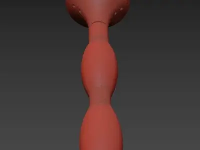 Street light pillar 2 3D model