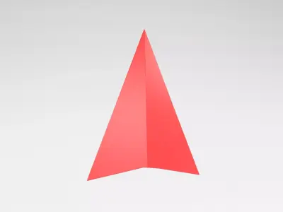 Arrow v2 003 Low-poly 3D model