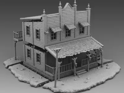 Big house 3D print model