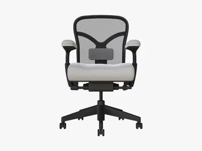 Low Back Ergonomic Office Chair 3D model