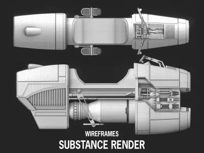 Luthen Style Bike updated re-release Low-poly 3D model