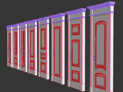 Doors Dorian Belvedere 3D model