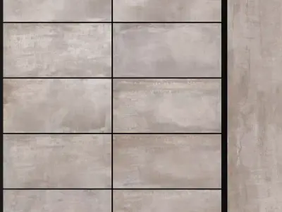 ABK Interno9 Silver 600x1200 3D model