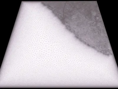 Mecca and the Red Sea coast of Saudi Arabia - tile n20 e39 3D model