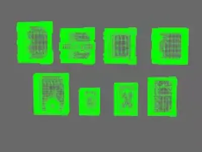 BWTF Scenics Closed Gothic Books 3D print model