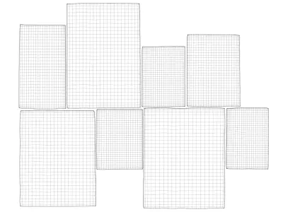 Carpets vintage turkish vol 08 3D model