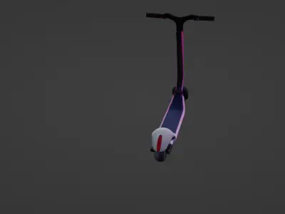 Futuristic Electric Scooter 3D Model   3D model