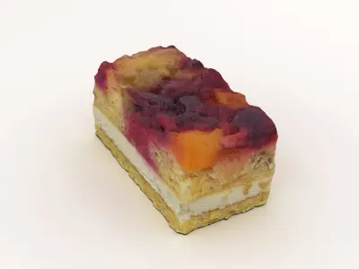 Fruit Cake 3D model