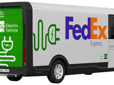 BrightDrop Zevo 600 3D model