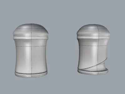 Toothpick Holder 3D design 3D print model