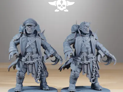 Corrupted Guard 3D print model