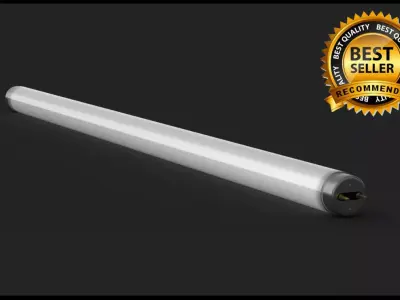 Fluorescent lamp 3D model