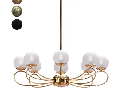 MM Lampadari Papillon 7207-8 Pendant Light 3D model