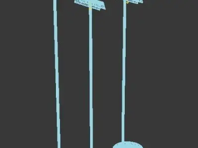 Astrolighting fold 3D model