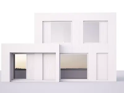 British Modern House Broad Lane 3D model