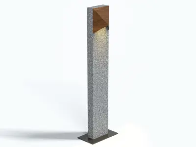 Street and urban furniture 3D model