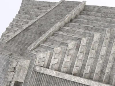 Chichen Itza 3D model