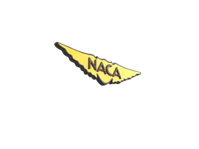 NASA 1915 Logo v1 001 Free low-poly 3D model