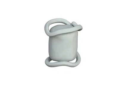 SciFi Shape Object Low Poly 115 Low-poly 3D model