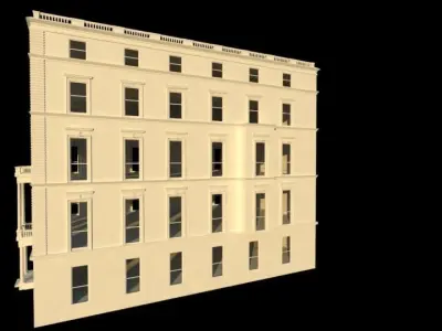 Robb House Model 3D model
