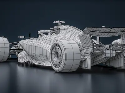  Grey Cat GC21 F1 2025 Formula 1 Race Car 