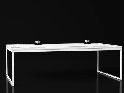 Coffee Table - High Quality Furniture 08 Free 3D model