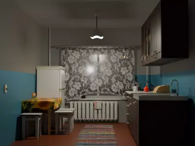 Kitchen 3D model