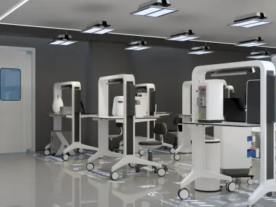  Scientific Lab Classroom White 