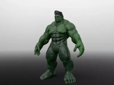 Hulk 3d print incredible 3D print model