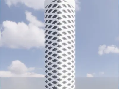 Parametric Building 1d13 3D model