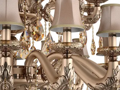 697362 Fastosita Osgona Chandelier 3D model