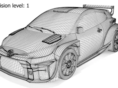  Toyota GR Yaris Rally2 Concept Car 