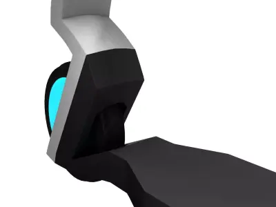 Futuristic Sci-Fi Scooter PBR 3D model