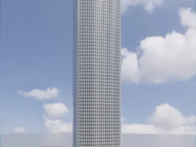 Parametric Building 1d9 3D model