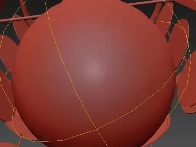 BRIELLE MINI CHANDELIER 3D model