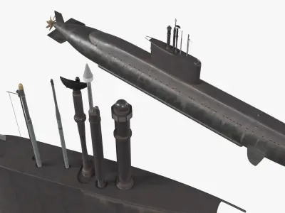  Jang Bogo-Class Military Submarine Vessel 