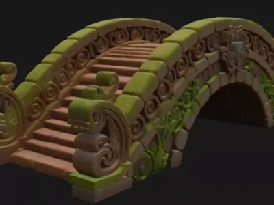 Bridge 3D Model 3D model