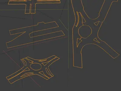 STREET PACK 2J11 3D model