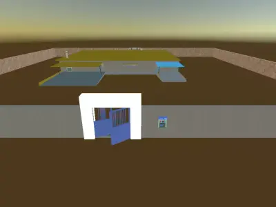 Hospital 3d model  Free 3D model